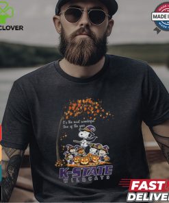 Peanuts Characters Kansas State Wildcats Halloweens It’s The Most Wonderful Time Of The Year Shirt