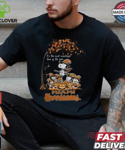 Peanuts Characters Miami Hurricanes Halloweens It’s The Most Wonderful Time Of The Year Shirt