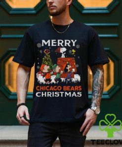 Peanuts Characters Snoopy Merry Chicago Bears Christmas shirt 1 Peanuts Characters Snoopy Merry Chicago Bears Christmas shirt