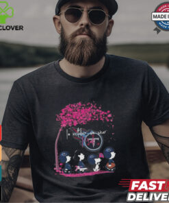 Peanuts Characters Tennessee Titans In October We Wear Pink 2024 Shirt 1 Peanuts Characters Tennessee Titans In October We Wear Pink 2024 Shirt