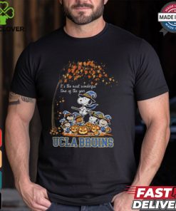 Peanuts Characters Ucla Bruins Halloweens It’s The Most Wonderful Time Of The Year Shirt