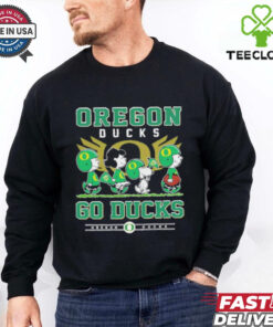 Peanuts Characters X Oregon Ducks Go Ducks Shirt