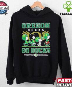 Peanuts Characters X Oregon Ducks Go Ducks Shirt