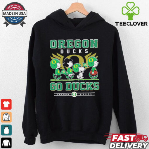 Peanuts Characters X Oregon Ducks Go Ducks Shirt