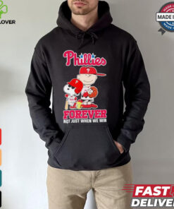 Peanuts Characters X Philadelphia Phillies 2024 Forever Not Just When We Win Shirt