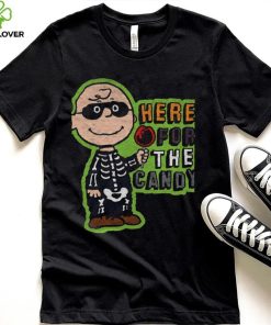Peanuts Charlie Brown Here for the Candy T Shirt