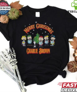 Peanuts Charlie Brown Merry Christmas Carol T Shirt