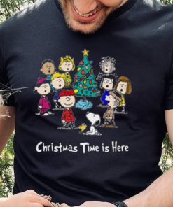 Peanuts Charlie Brown Snoopy Christmas Time Is Here Classic Charlie Brown Christmas T shirt