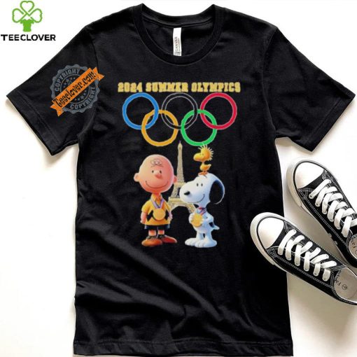 Peanuts Charlie Snoopy and Woodstock 2024 Summer Olympics hoodie, sweater, longsleeve, shirt v-neck, t-shirt