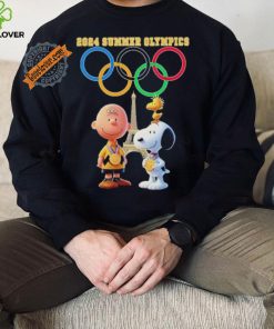 Peanuts Charlie Snoopy and Woodstock 2024 Summer Olympics hoodie, sweater, longsleeve, shirt v-neck, t-shirt