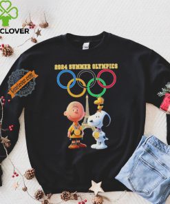 Peanuts Charlie Snoopy and Woodstock 2024 Summer Olympics hoodie, sweater, longsleeve, shirt v-neck, t-shirt