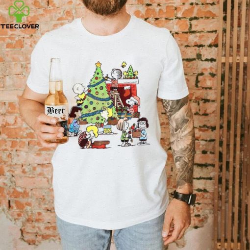 Peanuts Christmas T Shirts Snoopy Charlie Brown Gifts, Peanut Christmas Shirt
