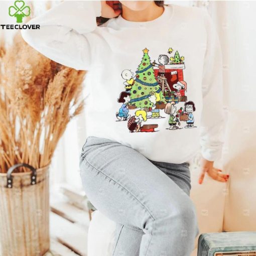 Peanuts Christmas T Shirts Snoopy Charlie Brown Gifts, Peanut Christmas Shirt