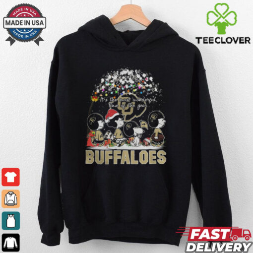 Peanuts Colorado Buffaloes It’s The Most Wonderful Time Of The Year Winter Shirt
