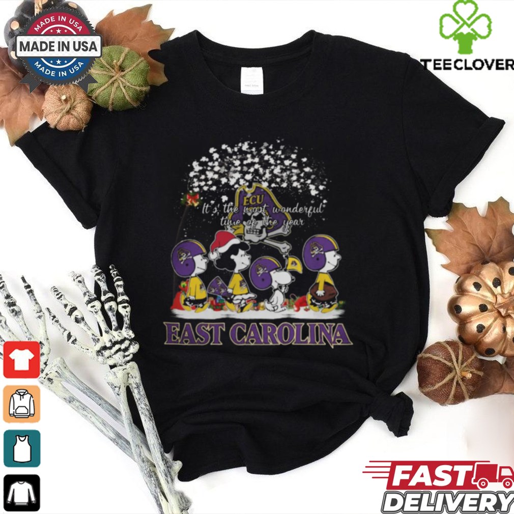 Peanuts East Carolina Pirates It’s The Most Wonderful Time Of The Year Winter Shirt Peanuts East Carolina Pirates It’s The Most Wonderful Time Of The Year Winter Shirt