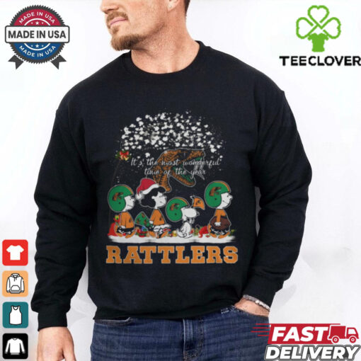 Peanuts Florida A&M Rattlers It’s The Most Wonderful Time Of The Year Winter Shirt