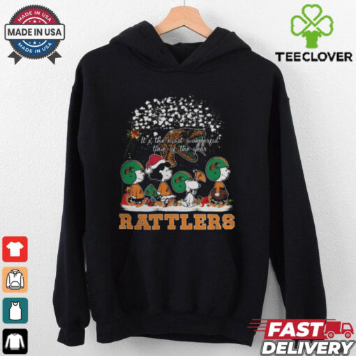 Peanuts Florida A&M Rattlers It’s The Most Wonderful Time Of The Year Winter Shirt