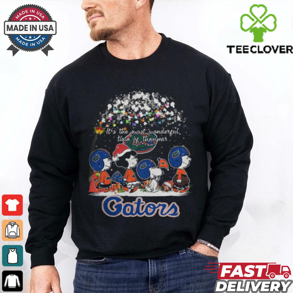 Peanuts Florida Gators It’s The Most Wonderful Time Of The Year Winter Shirt Peanuts Florida Gators It’s The Most Wonderful Time Of The Year Winter Shirt