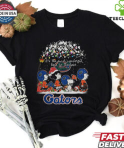 Peanuts Florida Gators It’s The Most Wonderful Time Of The Year Winter Shirt