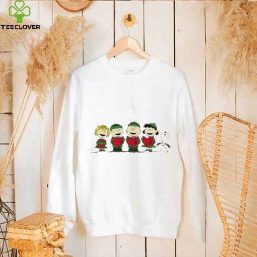 Peanuts Gang Christmas Caroling Apparel Shirt