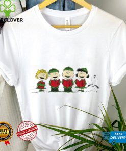 Peanuts Gang Christmas Caroling Apparel Shirt