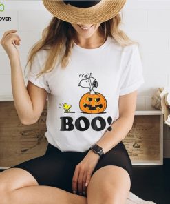 Peanuts Halloween Snoopy Woodstock Boo! T shirt
