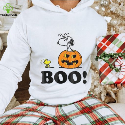 Peanuts Halloween Snoopy Woodstock Boo! T shirt