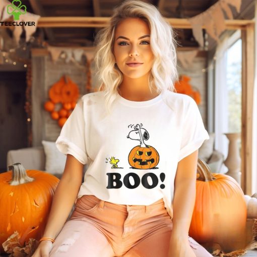 Peanuts Halloween Snoopy Woodstock Boo! T shirt