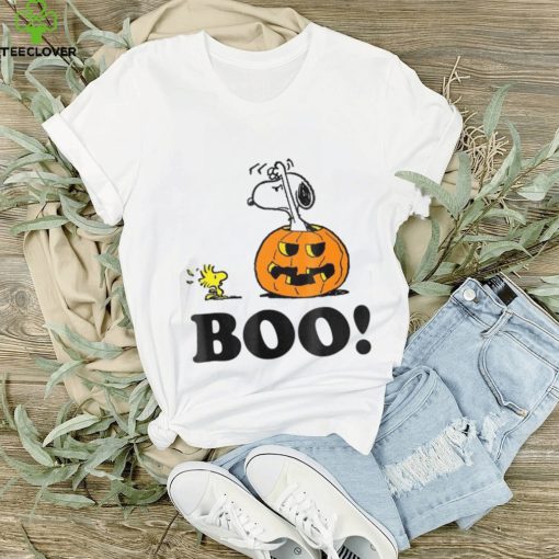 Peanuts Halloween Snoopy Woodstock Boo! T shirt