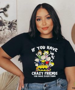 Peanuts If you have crazy friends you have everything shirt