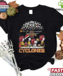 Peanuts Iowa State Cyclones It’s The Most Wonderful Time Of The Year Winter Shirt