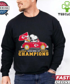 Peanuts Kansas City Chiefs Super Bowl LIX champions shirt