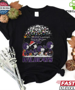 Peanuts Kansas State Wildcats It’s The Most Wonderful Time Of The Year Winter Shirt