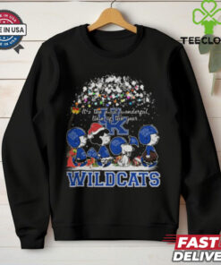 Peanuts Kentucky Wildcats It’s The Most Wonderful Time Of The Year Winter Shirt