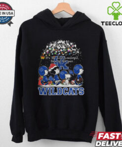 Peanuts Kentucky Wildcats It’s The Most Wonderful Time Of The Year Winter Shirt
