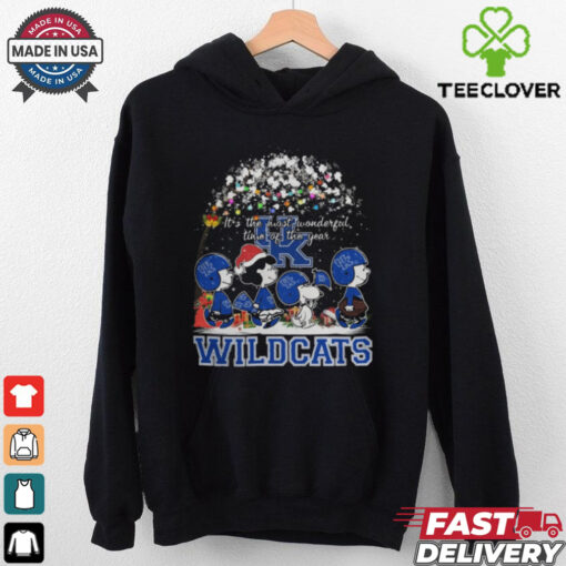 Peanuts Kentucky Wildcats It’s The Most Wonderful Time Of The Year Winter Shirt