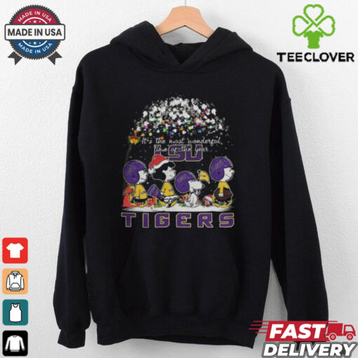 Peanuts LSU Tigers It’s The Most Wonderful Time Of The Year Winter Shirt