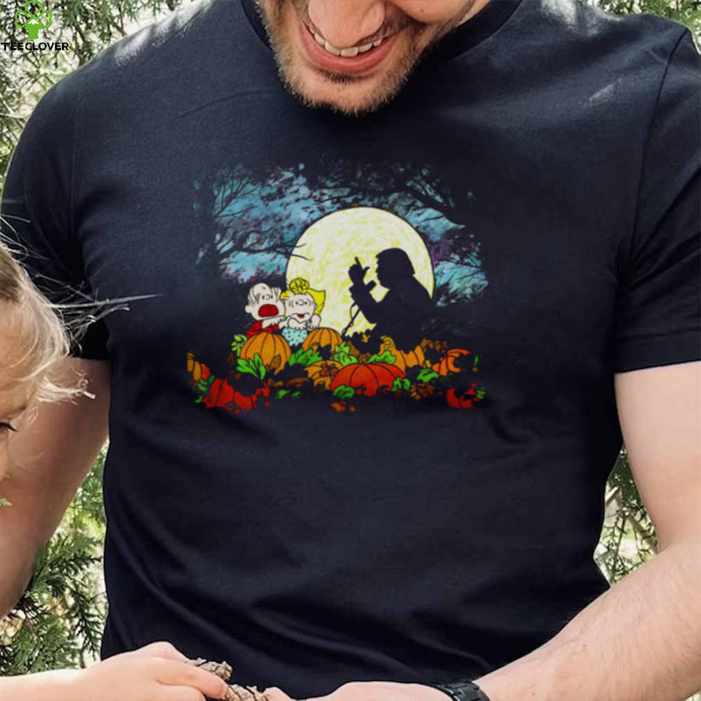 Peanuts Linus Sally Great Pumpkin Patch Horror Pumpkin Charie Brown Halloween Shirt Peanuts Linus Sally Great Pumpkin Patch Horror Pumpkin Charie Brown Halloween Shirt