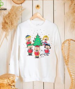 Peanuts Mad Engine Caroling Graphic T Shirt