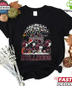 Peanuts Mississippi State Bulldogs It’s The Most Wonderful Time Of The Year Winter Shirt