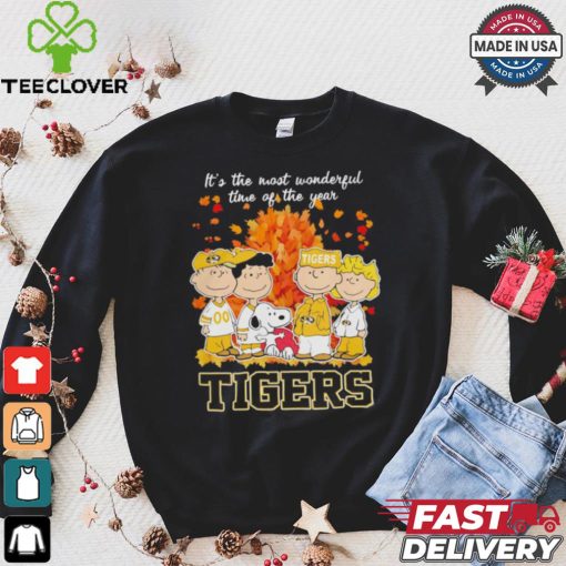 Peanuts Missouri Tigers Autumn the most beautiful time shirt
