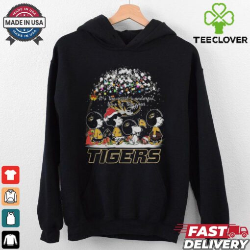 Peanuts Missouri Tigers It’s The Most Wonderful Time Of The Year Winter Shirt