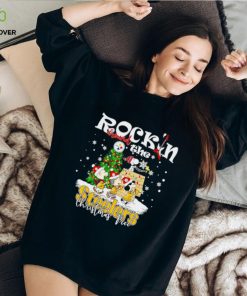Peanuts NFL Pittsburgh Steelers Rockin Around Christmas Tree shirt