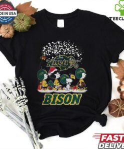 Peanuts North Dakota State Bison It’s The Most Wonderful Time Of The Year Winter Shirt