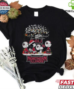 Peanuts Northern Illinois Huskies It’s The Most Wonderful Time Of The Year Winter Shirt