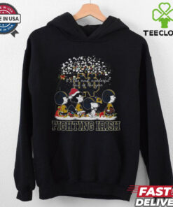 Peanuts Notre Dame Fighting Irish It’s The Most Wonderful Time Of The Year Winter Shirt