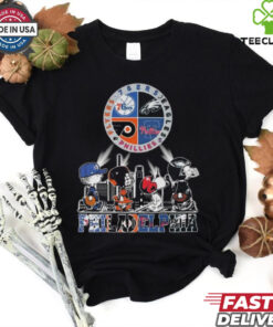 Peanuts Philadelphia Flyers 76ers Eagles Phillies Shirt