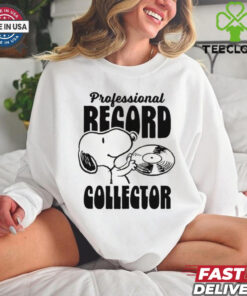 Peanuts Prfessional Record Collector T Shirt