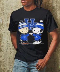 Peanuts Snoopy And Charlie Brown Friends Kentucky Wildcats Shirt