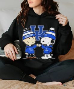 Peanuts Snoopy And Charlie Brown Friends Kentucky Wildcats Shirt